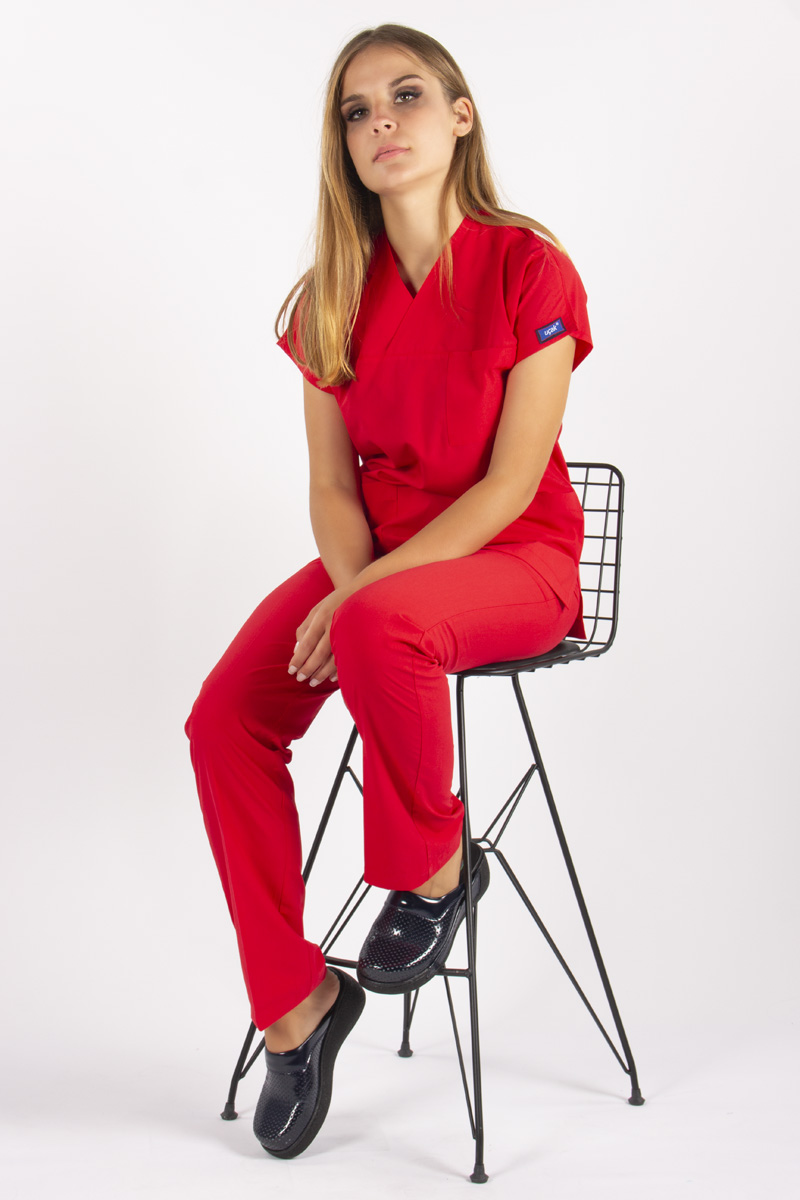 Kırmızı Terikoton Cerrahi Takım