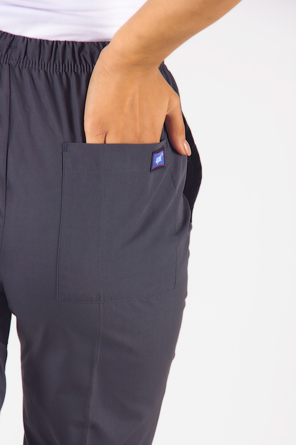 Fırtına Gri Terikoton Lastikli Pantolon