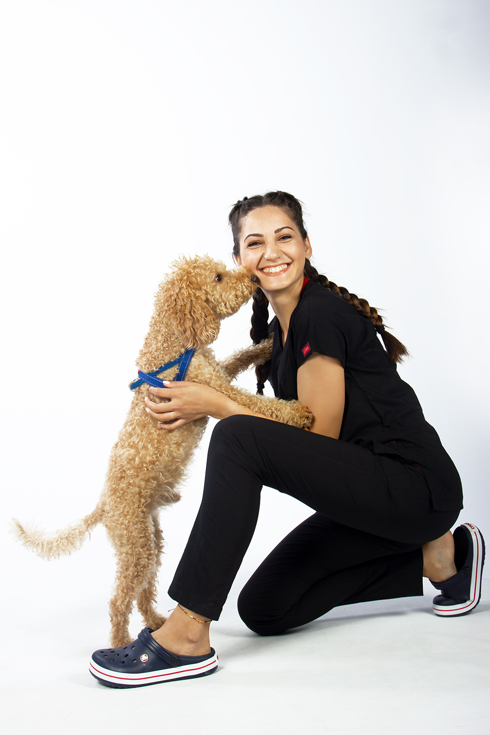 Siyah U-Flex Likralı Cerrahi Takım