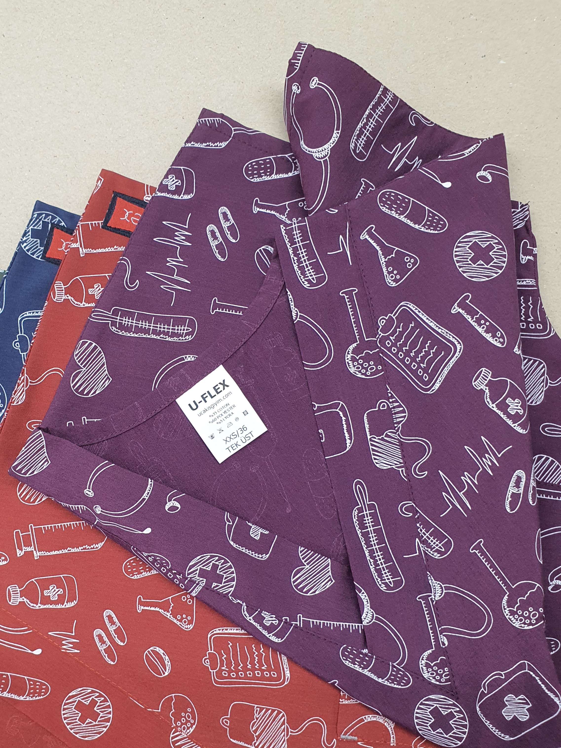 U-Flex Likralı Üst