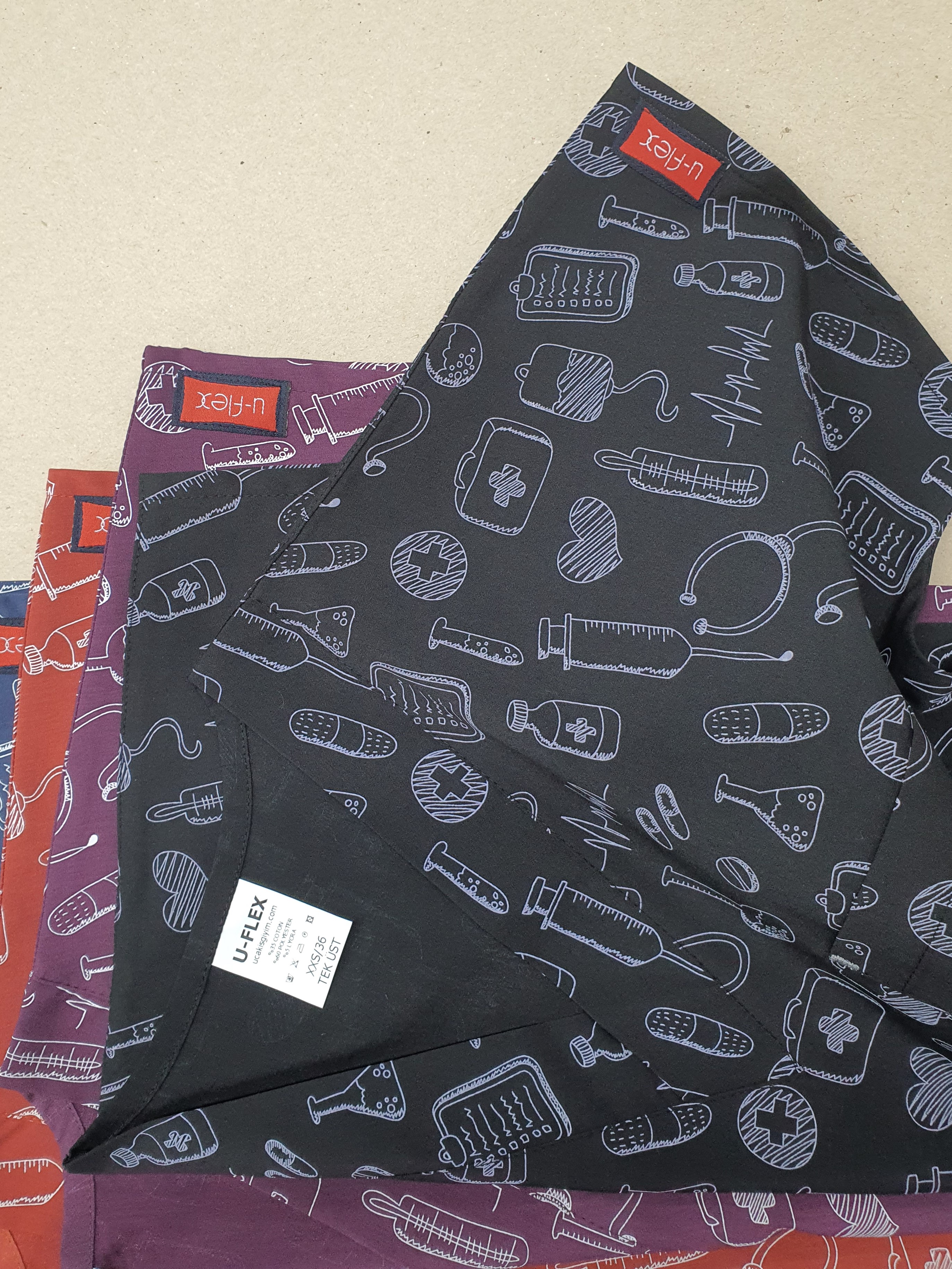 U-Flex Likralı Üst