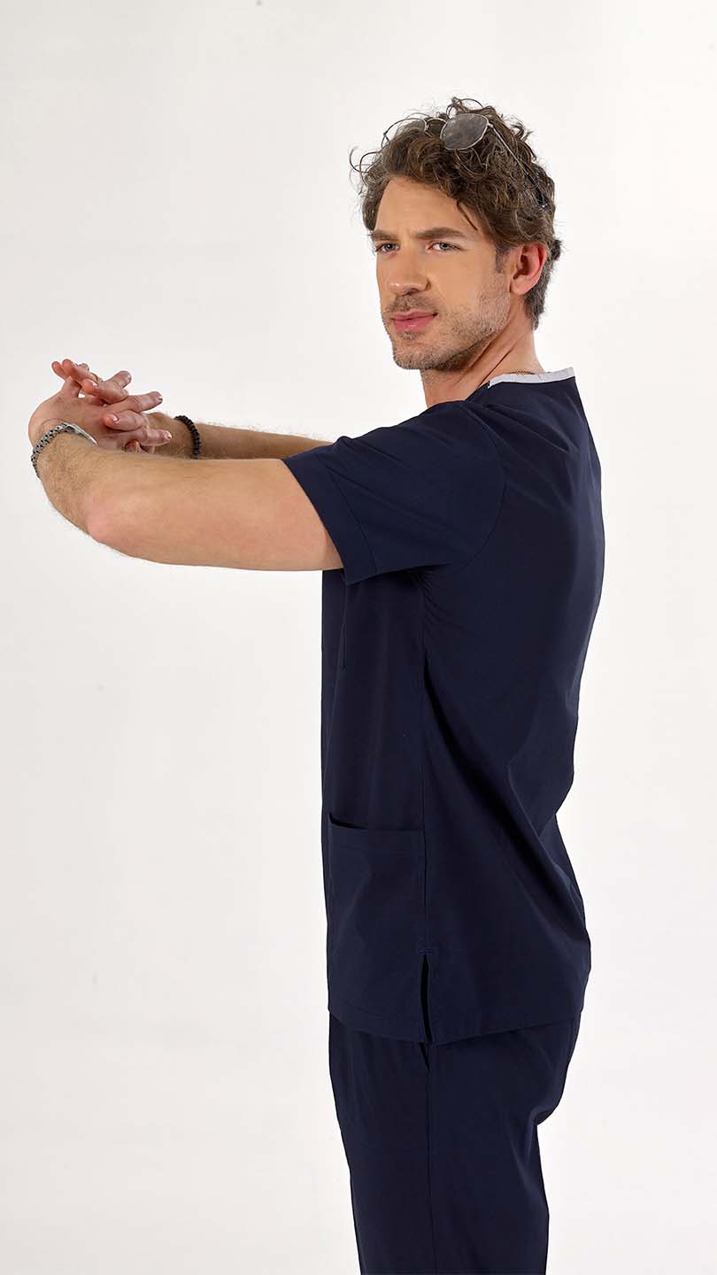 U-Flex Likralı Scrubs Takım