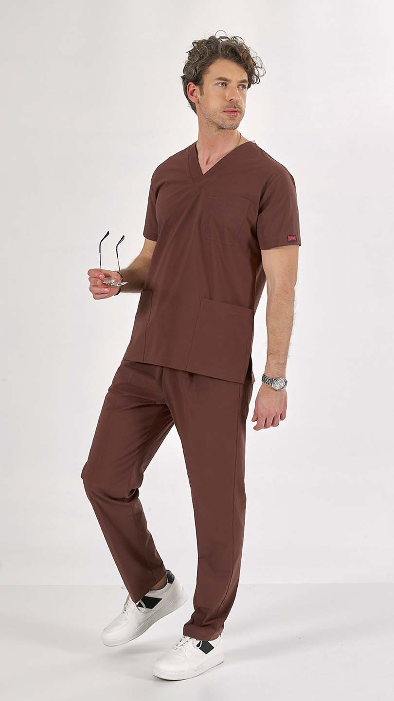 Kakao U-Flex Likralı Scrubs Takım