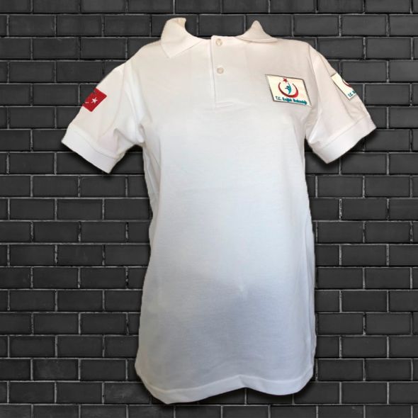 Beyaz Bayan/Erkek 112 Tişört