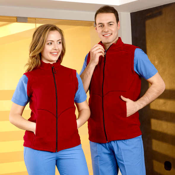 Kadın/Erkek Polar Yelek